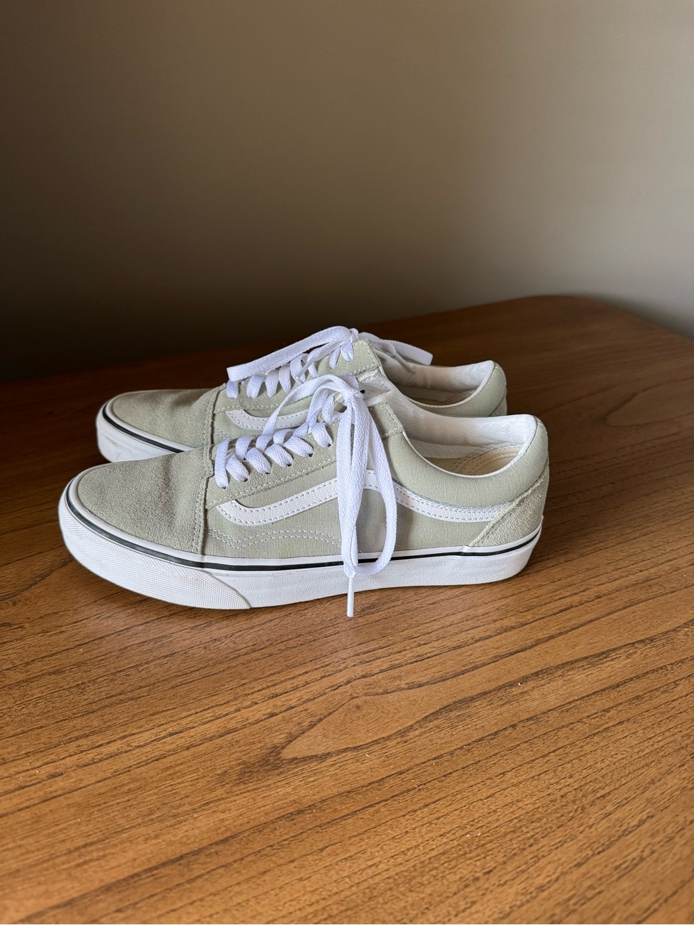 Vans Canvas & Suede Old Skool Desert Sage/True White Shoe